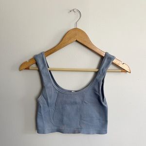 ❤️🔥FREE PEOPLE BLUE RIBBED TANK